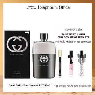 Nước Hoa Gucci, Nước Hoa Gucci Nam Guilty Pour Homme EDT 90ml Chính Hãng