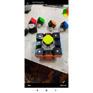 Rubik 3x3 GAN 356 RS Màu mới ốc Numberical MKL
