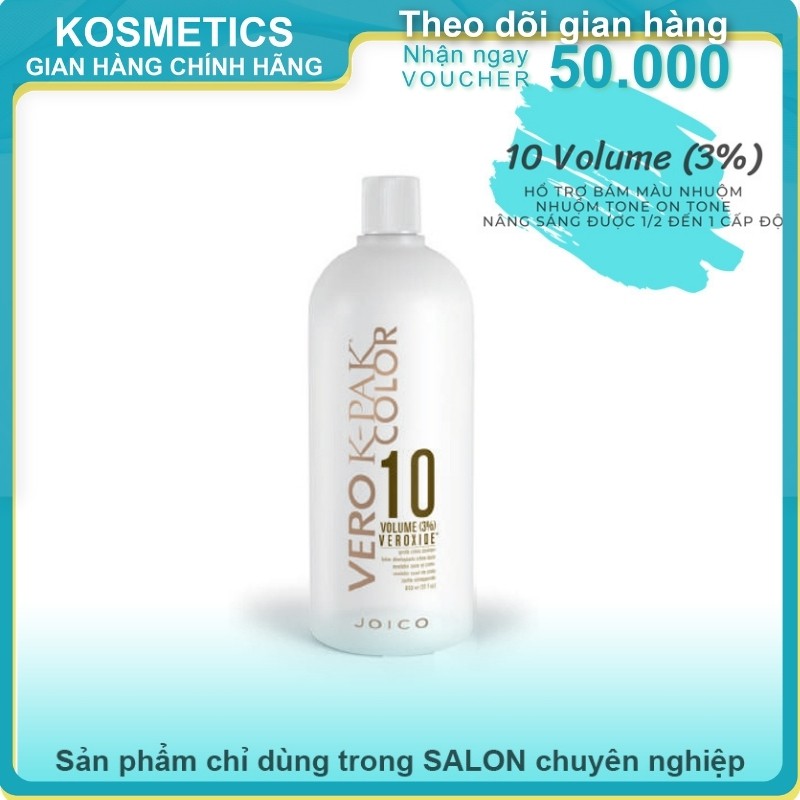 Oxy trợ nhuộm JOICO Vero Kpak Veroxide 950ml