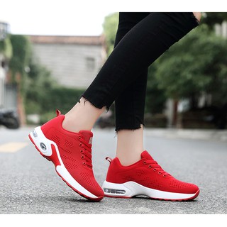 Giày sneaker nữ đế hơi Red 2018