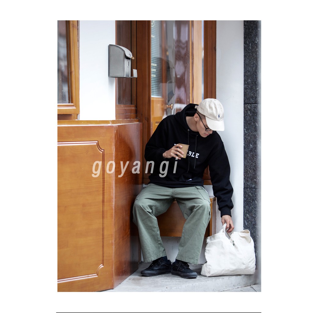 Áo hoodie goyangi Trouble NY oversize phong cách hàn quốc