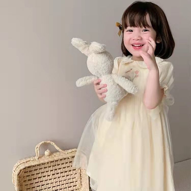 Đầm Công Chúa Cổ Búp Bê Dễ Thương Dành Cho Bé Gái 202