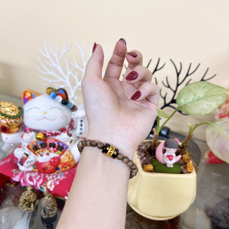 Vòng Trầm Hương 108 hạt mix theo Mệnh tặng kèm hộp gấm sang trọng 🥰