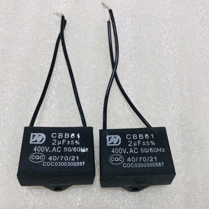 Tụ Quạt 1.5- 4UF Hàng Cao Cấp