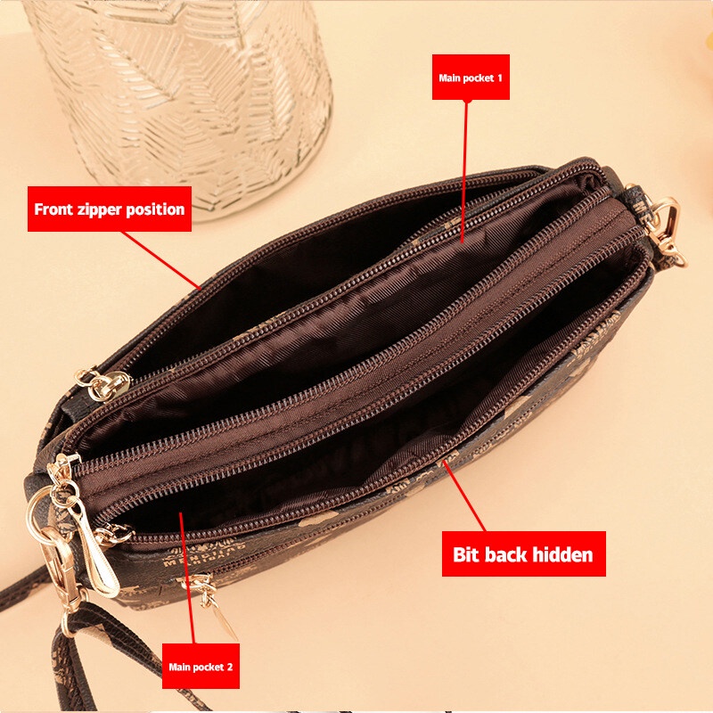 Túi đeo vai YADOU họa tiết cổ điển xinh xắn thời trang cho nữ