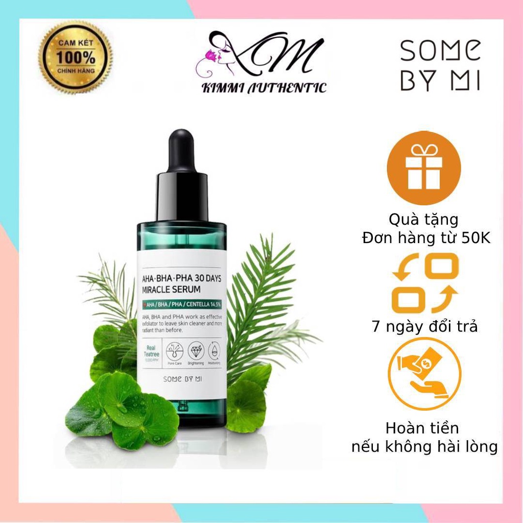 Tinh chất giảm Mụn Và Dưỡng Da 30 Ngày Some By Mi AHA-BHA-PHA 30 Days Miracle serum 50ml