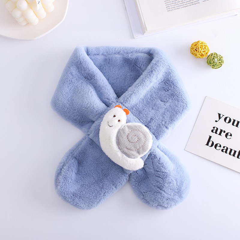 Khăn choàng cổ hình quả dâu tây/ốc sên dễ thương cho bé yêu