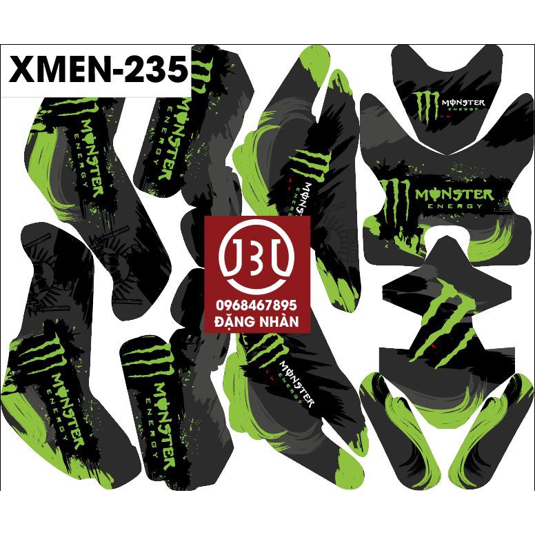 TEM TRÙM XE ĐIỆN XMEN 235