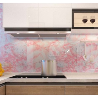 DECAL DÁN TƯỜNG ĐÁ HỒNG KHỔ 60CM