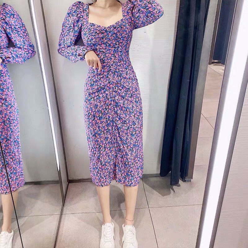 Váy hoa nhí zà rá