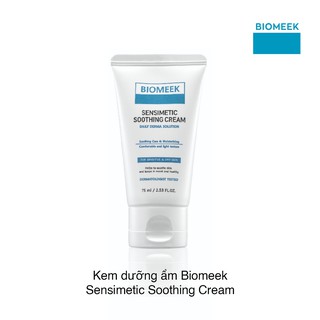 Kem dưỡng Biomeek Sensimetic Soothing Cream cấp ẩm và làm dịu da 75ml