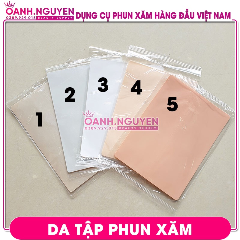 Da Tập Phun Xăm, Điêu Khắc Mày, Môi, Mí