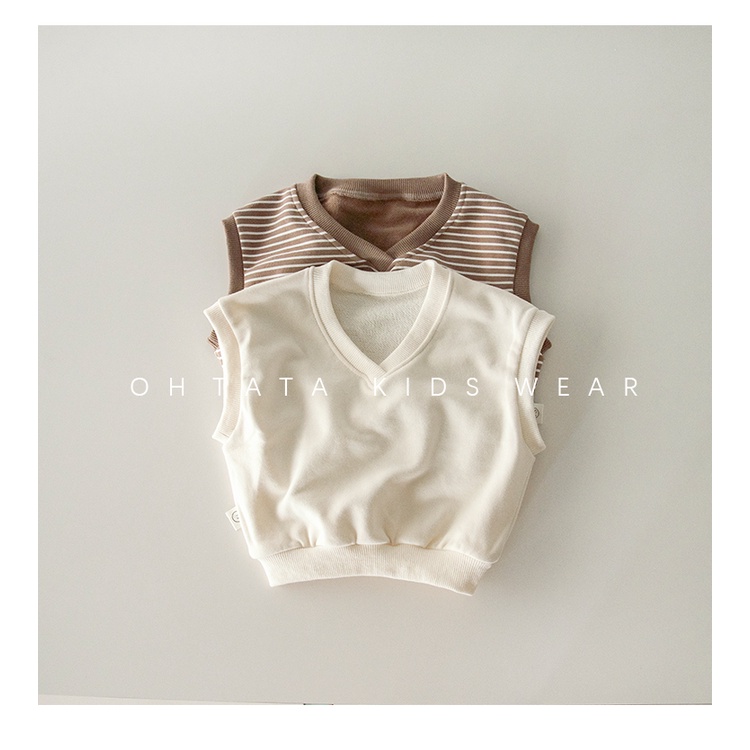 Áo Ba Lỗ Hình Con Gấu Cho Bé Từ 3-36 Tháng Tuổi