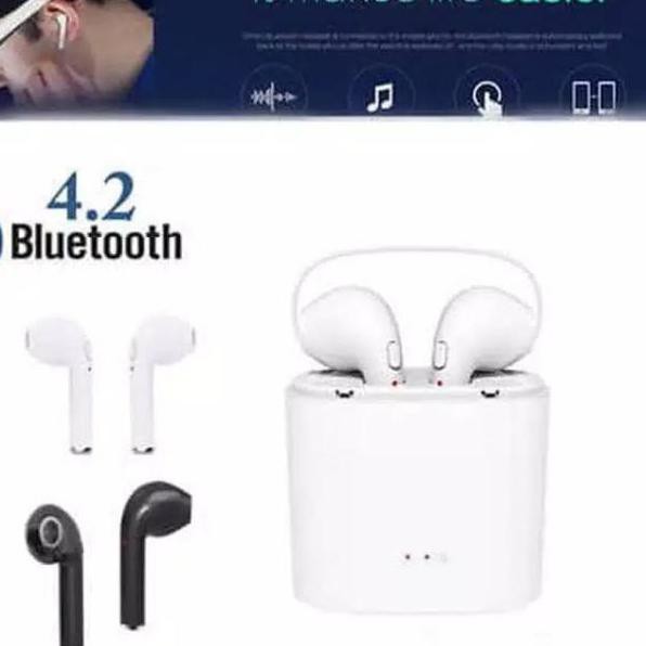 Mới Tai Nghe Bluetooth Hbq I7S Tws Android Iphone 7 8 X Hbq I7S V4.1