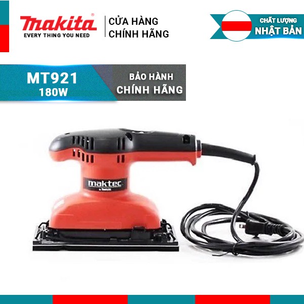 Máy chà nhám rung Martec MT921 (93x185mm), công suất 180W | Makita chính hãng