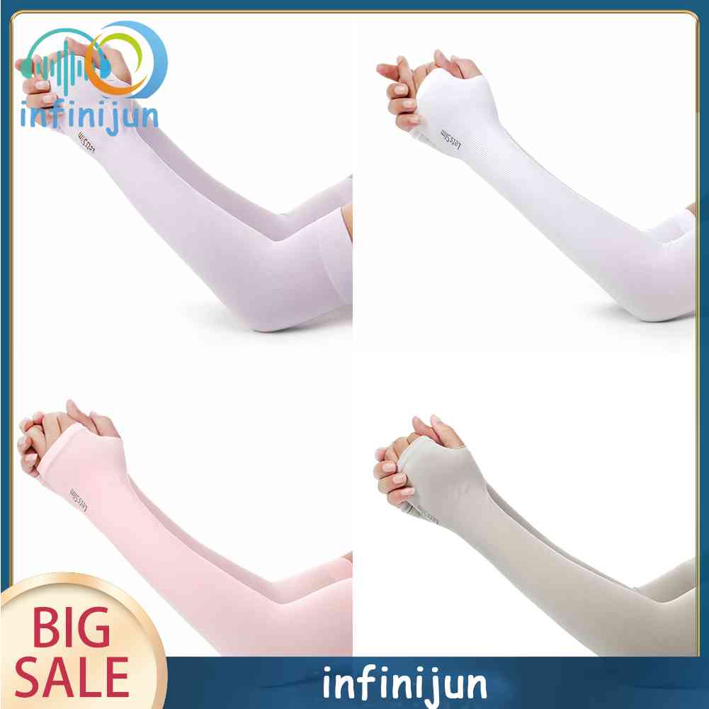Vỏ Bọc Cánh Tay Bằng Vải Lạnh Chống Tia UV Cho Unisex