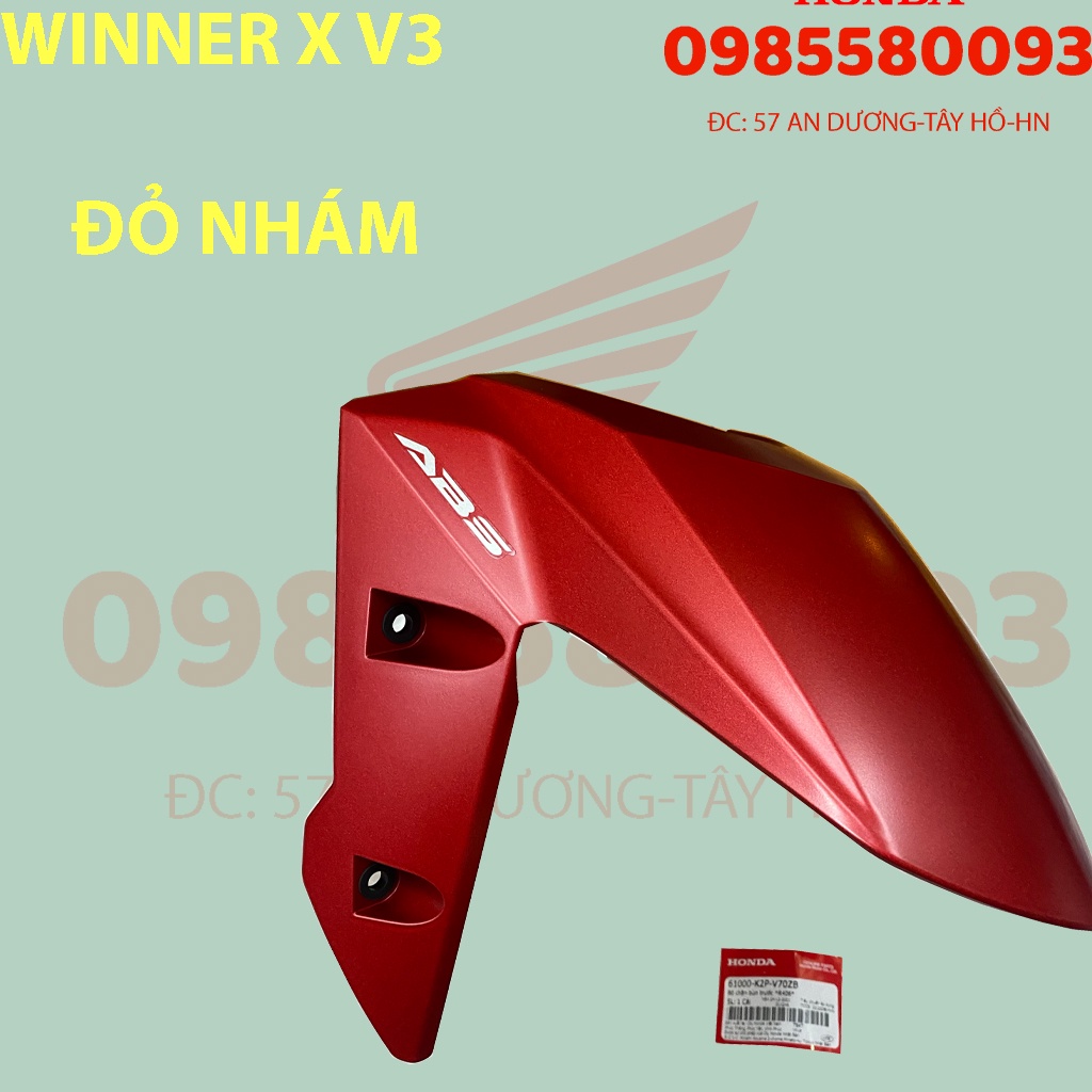 DÀN ÁO WINNER X V3 2022 MÀU ĐỎ NHÁM