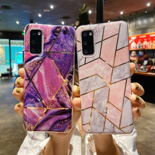 Ốp Lưng Họa Tiết Đá Hoa Cương Cho Samsung S8 + S9+ S10 S10plus S20 S20plus S20ultra S20FE / S20 lite marble hot stamping phone case