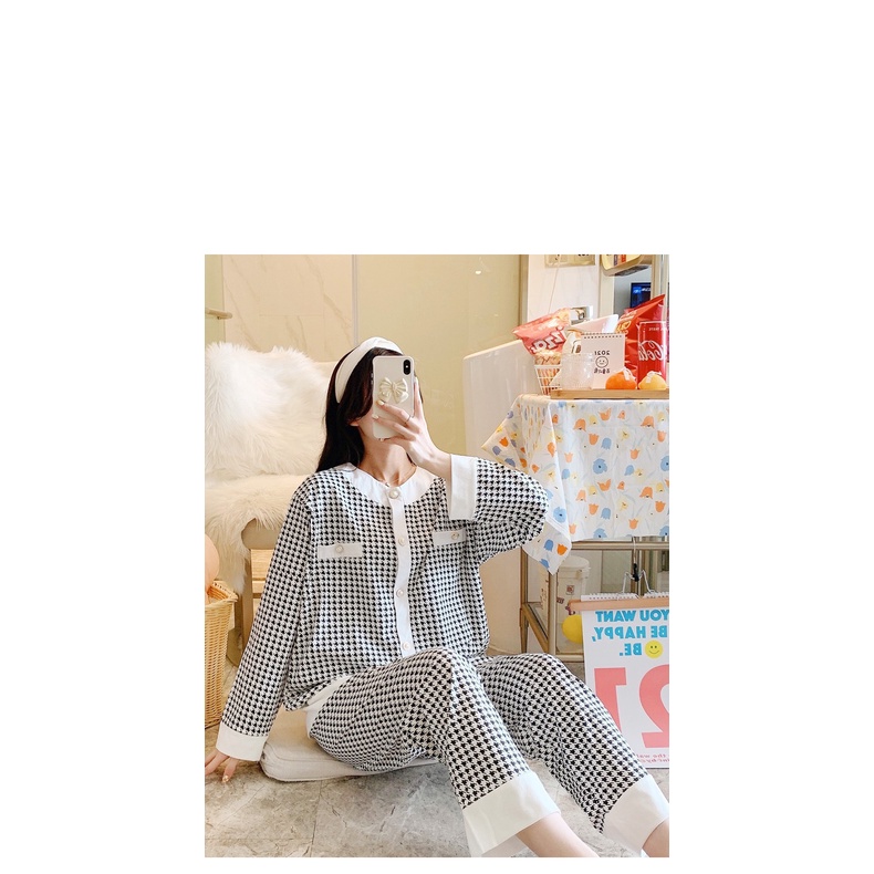 BỘ MẶC BẦU SAU SINH DÀI TAY SAQ241 CHẤT DÀY MẶC THU ĐÔNG