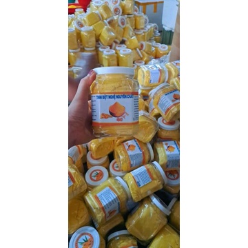 Hộp 500gr Tinh Bột Nghệ nguyên chất nhà làm