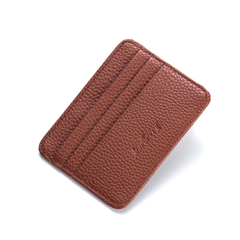 {onsalezone} Mens Leather Card Slim Bank Credit Card ID Card Holder Case Bag Wallet Holder adover