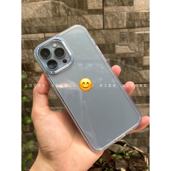 Ốp LIKGUS trong viền camera màu cho iPhone 13ProMax và 12ProMax