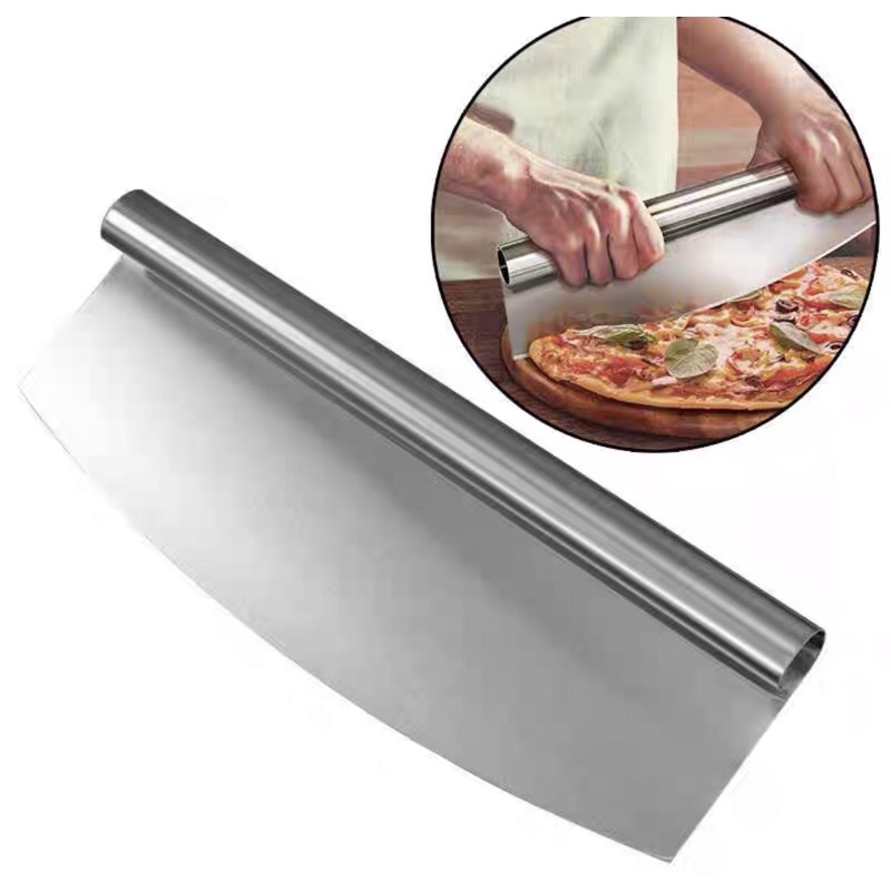 Dụng cụ đa zi năng cắt pizza,kẹo nougat, bánh quy...inox không han gỉ