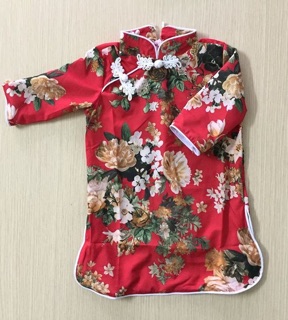 Áo dài sườn xám cho bé gái ( xả kho )