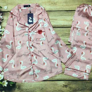 Đồ bộ satin lụa( Ảnh thật)