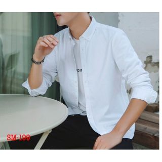 Áo sơ mi nam trơn nhiều màu