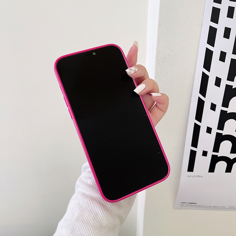 Ốp điện thoại TPU hình bé gái và quả cam thích hợp cho iPhone 11 Pro Max X Xr Xs Max 7 8+ Se 2020 12 pro max 12 mini