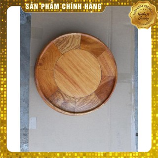 Kỷ đế tròn gỗ hương đỏ Kỷ tròn-Đôn tròn không chân-Đế bát hương