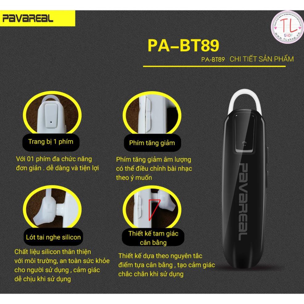TAI NGHE BLUETOOTH - TAI NGHE BLUETOOTH PAVAREAL