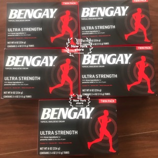 Date 2025 Kem nhức mỏi Bengay Ultra Strength hộp 2 tuýp 113g