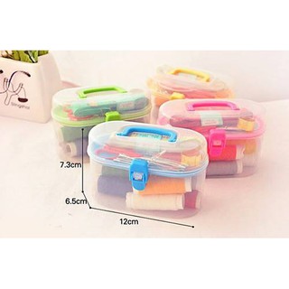 Hộp kim chỉ 24 món tròn