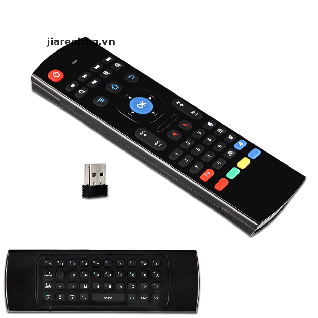Bàn PhíM + ChuộT Bay Điều Khiển Từ Xa Không Dây JJ MX3 2.4Ghz Cho Android TV
