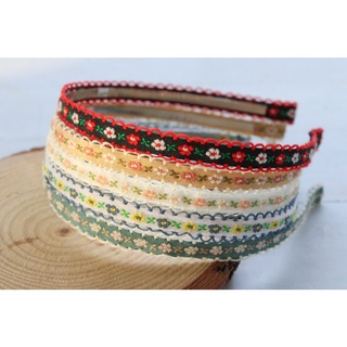 Cài tóc Băng đô hoa nhí vintage dễ thương