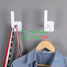 Móc dán tường chữ L treo vật dụng đa năng chịu lực tốt