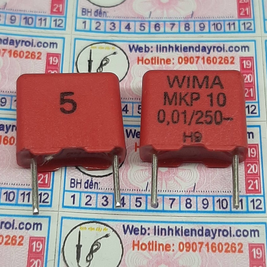Tụ phim WIMA MKP10 0.01/250 0.01uF 250V 250V0.01uF 10NF 103