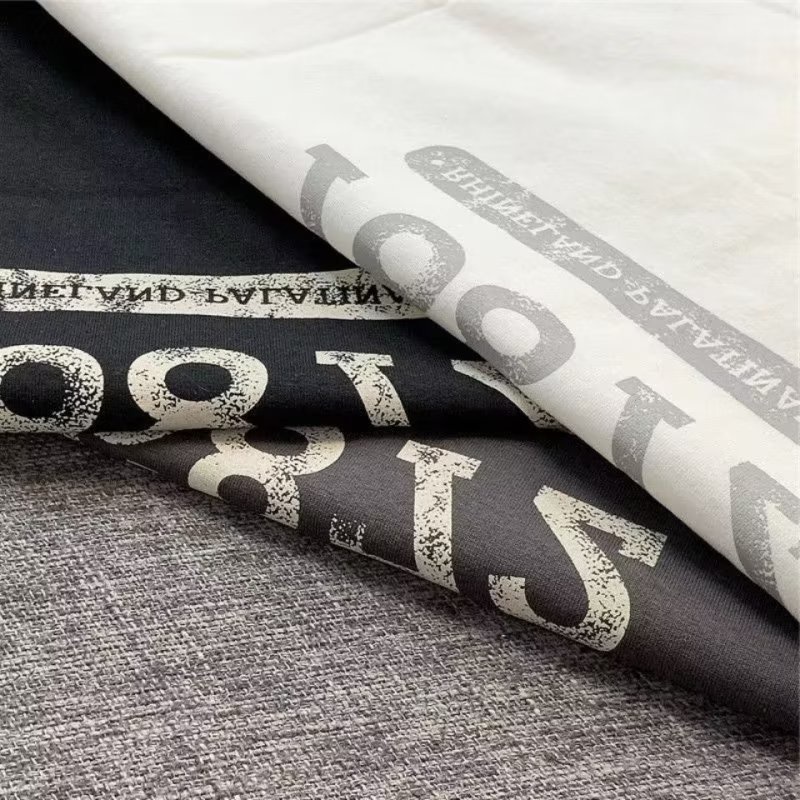 Áo Thun Cotton Tay Ngắn Cổ Tròn In Họa Tiết Phong Cách Châu Âu Thời Trang Mùa Hè Cho Nam