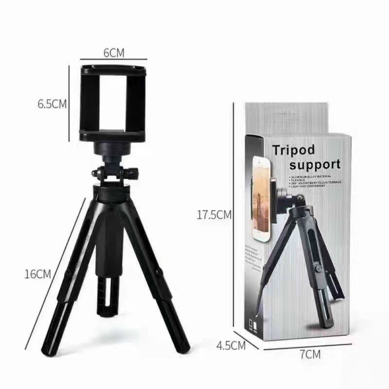 Siêu PhẩmGậy Tripod Support 3 Chân Tự Sướng Chụp Hình Selfie Kèm Nút Bluetooth Tripod Support