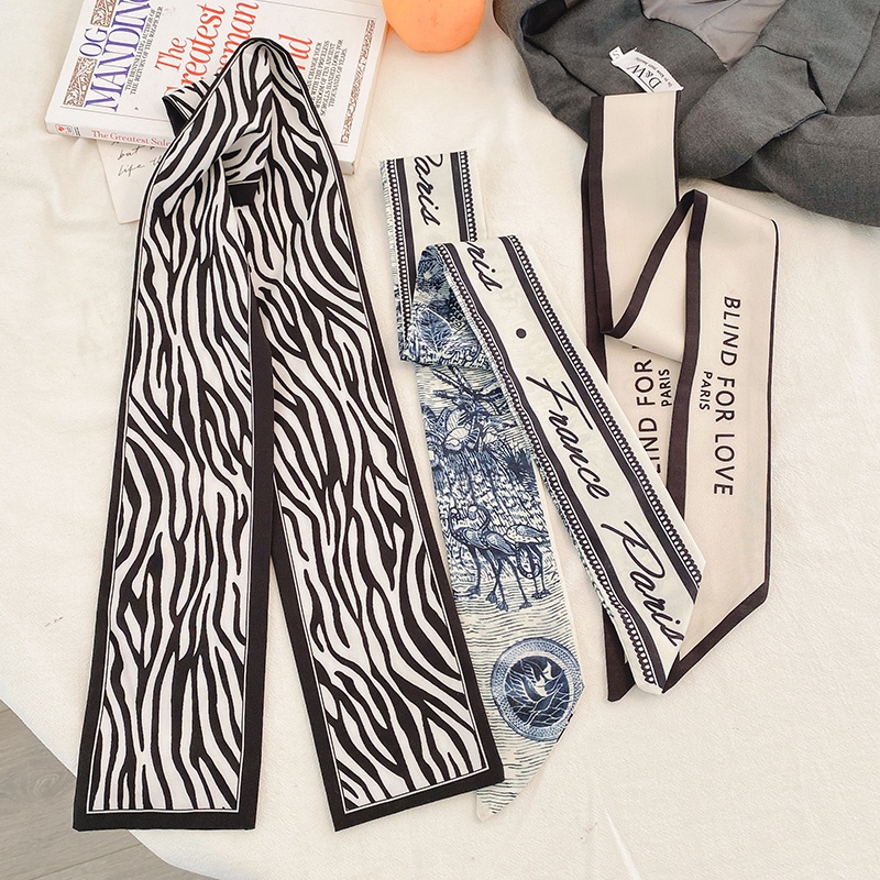 Khăn choàng cổ thắt nơ thời trang Hàn Quốc dành cho nữ