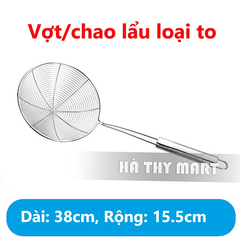 Muôi vá múc canh và muôi thủng inox [Rẻ - Đẹp]