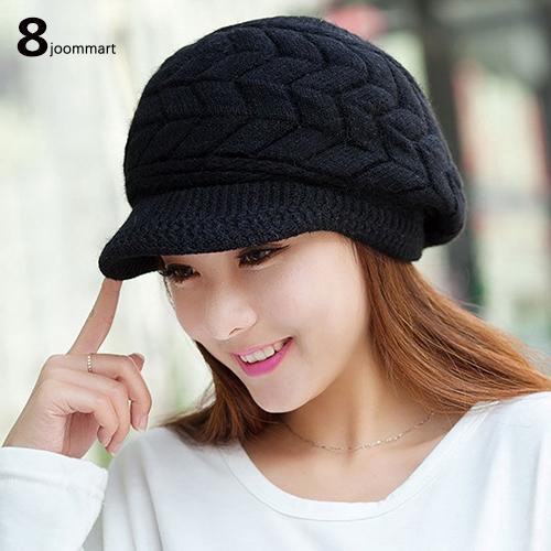Mũ len beret thiết kế thời trang dễ thương cho nữ