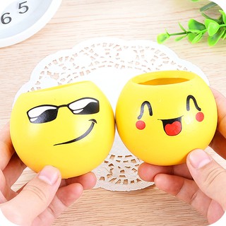 Chậu cây để bàn mini mặt cười