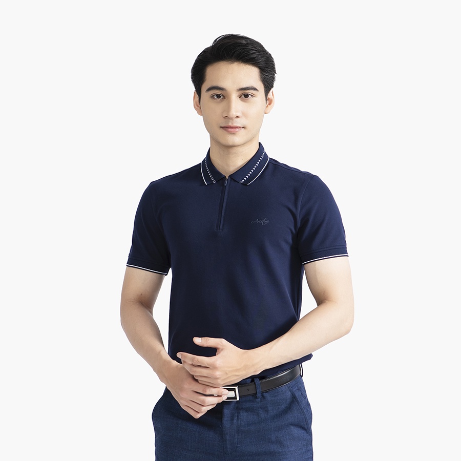 Áo polo nam ARISTINO dáng slim fit ôm gọn, chất mềm mại, thoáng khí - APS179S2
