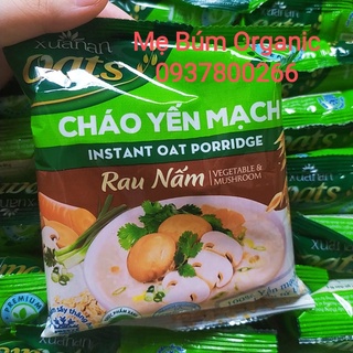 Combo 10 gói -Cháo yến mạch Xuân An vị rau nấm gói 40g. Yến mạch nhập khẩu từ ÚC