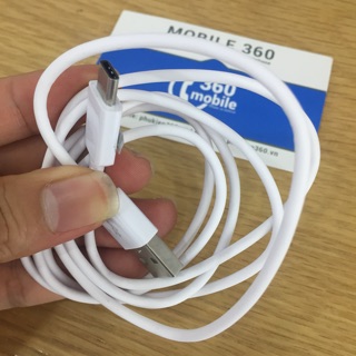 Cáp Type C màu trắng