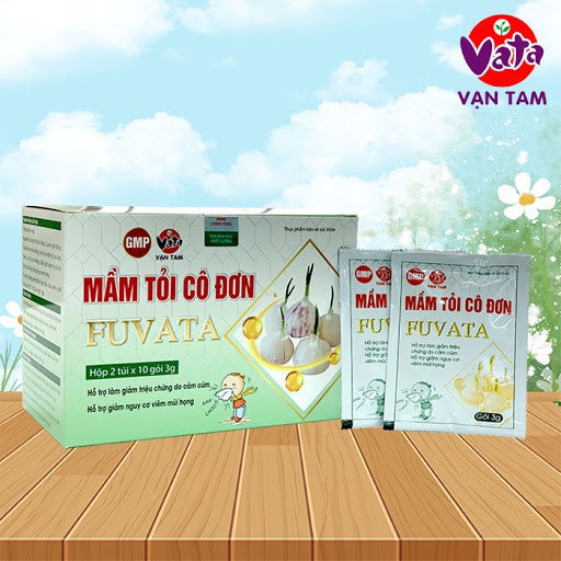 Mầm Tỏi Fuvata - Giảm Các Triệu Chứng Sổ Mũi , Ho , Cảm Cúm Cho Bé