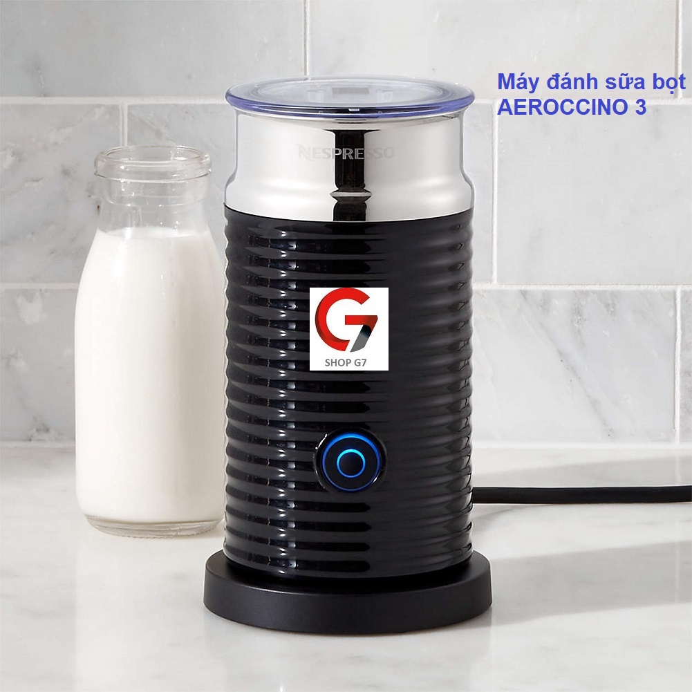 Máy đánh sữa bọt Nespresso AEROCCINO3 MILK FROTHER BLACK